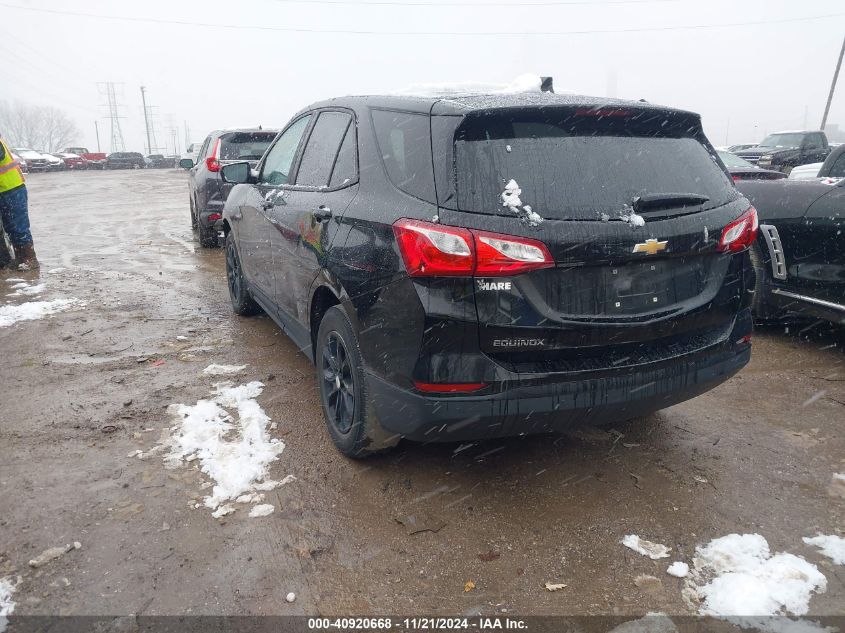 2020 Chevrolet Equinox Fwd Ls VIN: 2GNAXHEV5L6129471 Lot: 40920668