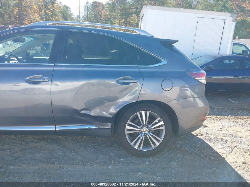 2015 Lexus Rx 350 VIN: 2T2ZK1BAXFC165044 Lot: 40920682