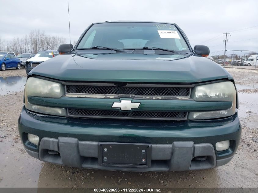 2002 Chevrolet Trailblazer Ltz VIN: 1GNDT13S922262156 Lot: 40920695