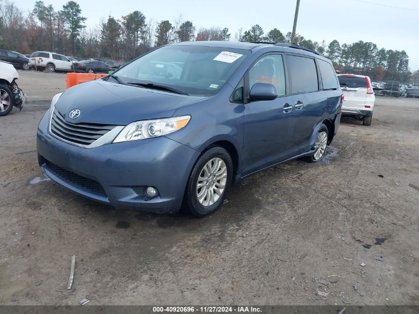 VIN 5TDYK3DC6ES506178 2014 Toyota Sienna, Xle/Limited no.2