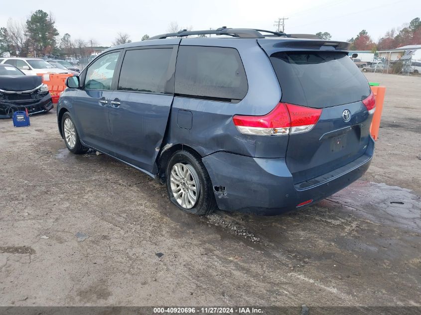 VIN 5TDYK3DC6ES506178 2014 Toyota Sienna, Xle/Limited no.3