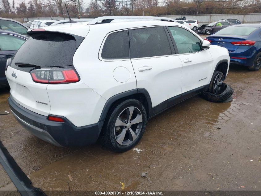 VIN 1C4PJLDB0KD143888 2019 Jeep Cherokee, Limited Fwd no.4