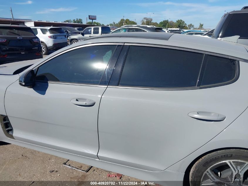 2021 Kia Stinger Gt-Line VIN: KNAE15LA5M6098236 Lot: 40920702