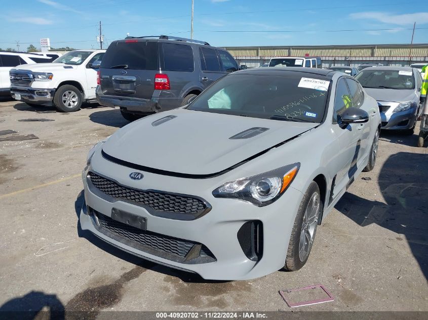 2021 Kia Stinger Gt-Line VIN: KNAE15LA5M6098236 Lot: 40920702