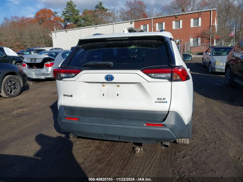 2021 Toyota Rav4 Hybrid Xle VIN: JTMRWRFV9MD126630 Lot: 40920703