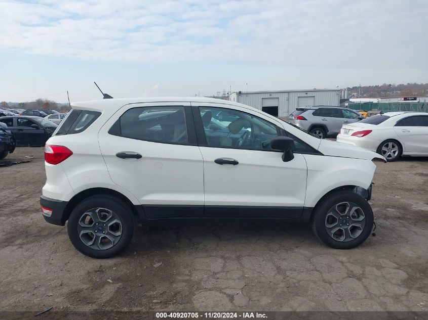 2021 Ford Ecosport S VIN: MAJ3S2FE1MC440860 Lot: 40920705