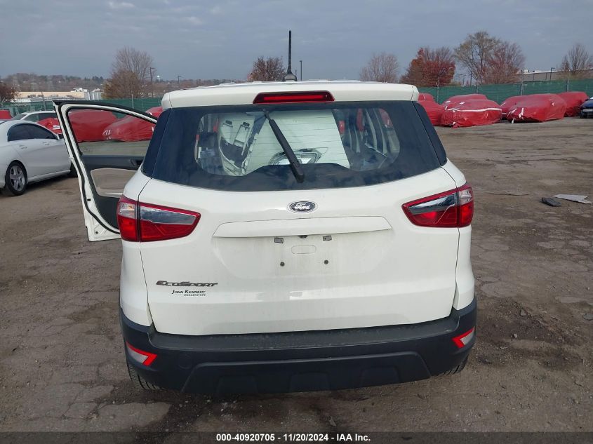 2021 Ford Ecosport S VIN: MAJ3S2FE1MC440860 Lot: 40920705