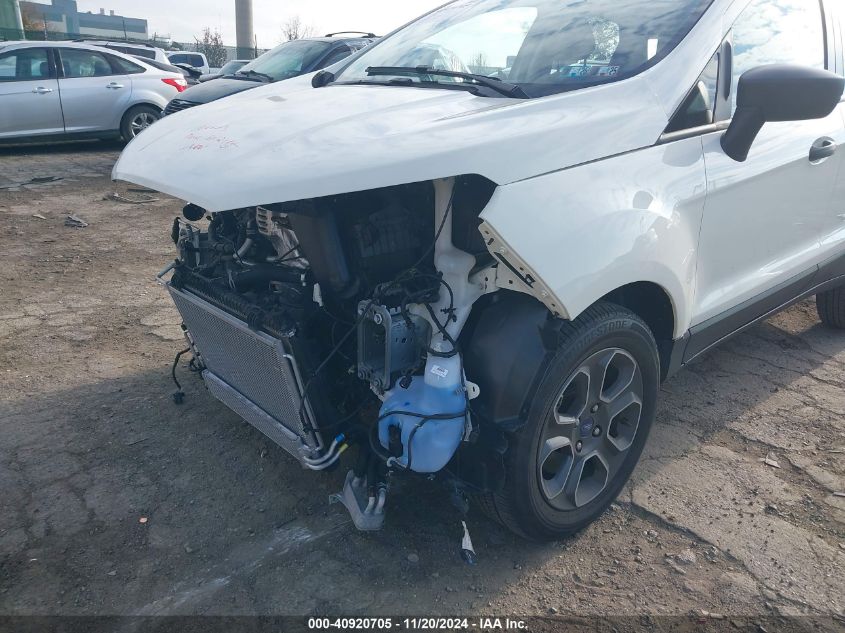 2021 Ford Ecosport S VIN: MAJ3S2FE1MC440860 Lot: 40920705