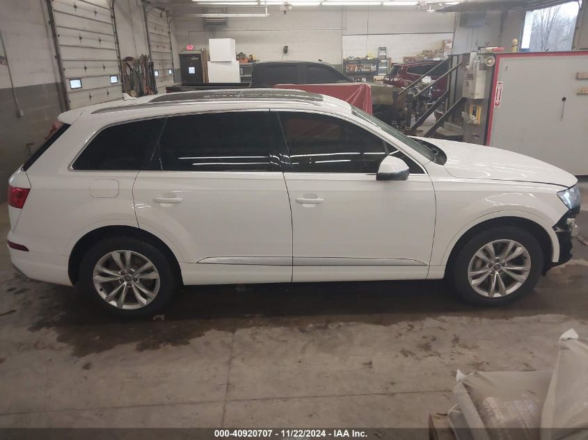 2019 Audi Q7 45 Premium VIN: WA1LHAF72KD017193 Lot: 40920707