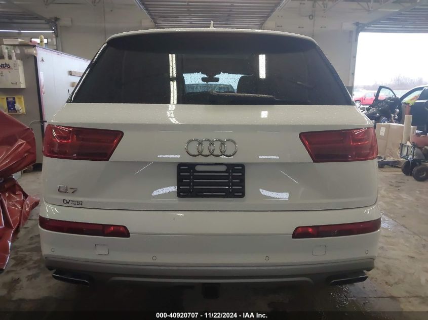 2019 Audi Q7 45 Premium VIN: WA1LHAF72KD017193 Lot: 40920707