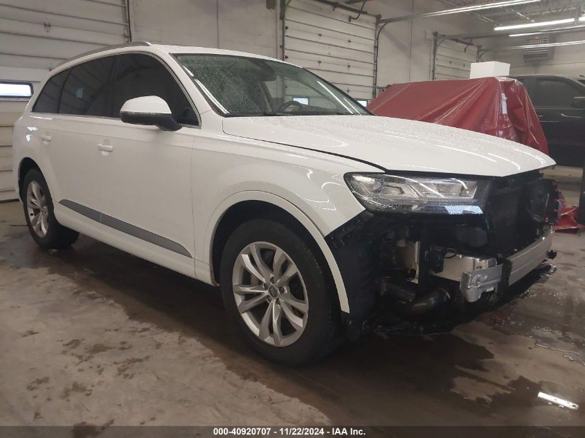 2019 Audi Q7 45 Premium VIN: WA1LHAF72KD017193 Lot: 40920707