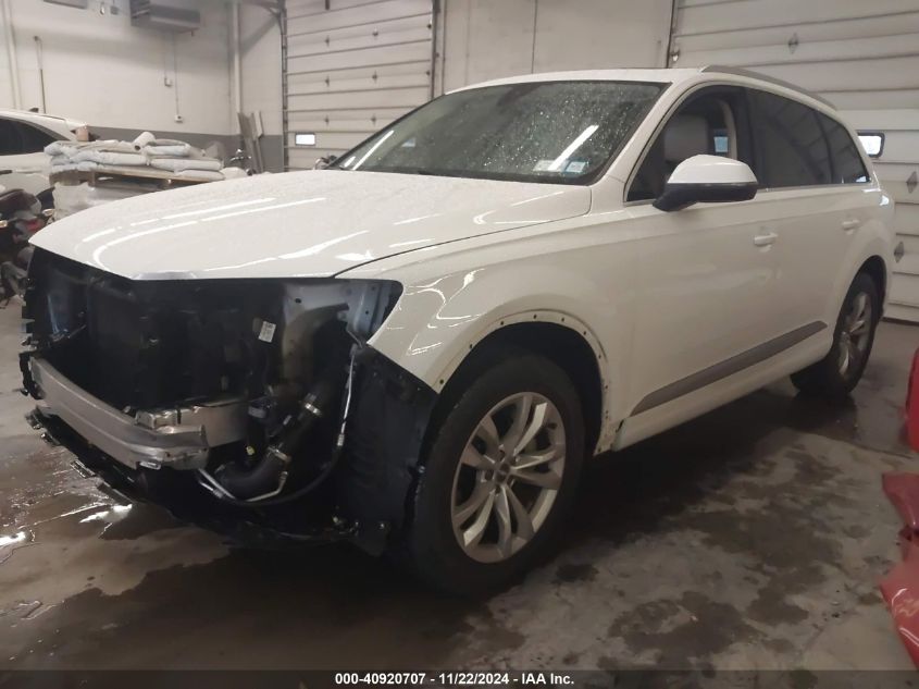 2019 Audi Q7 45 Premium VIN: WA1LHAF72KD017193 Lot: 40920707