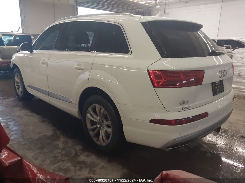 2019 Audi Q7 45 Premium VIN: WA1LHAF72KD017193 Lot: 40920707