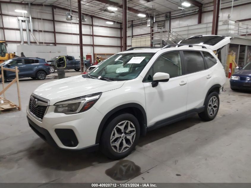 2021 Subaru Forester Premium VIN: JF2SKAJC7MH502708 Lot: 40920712