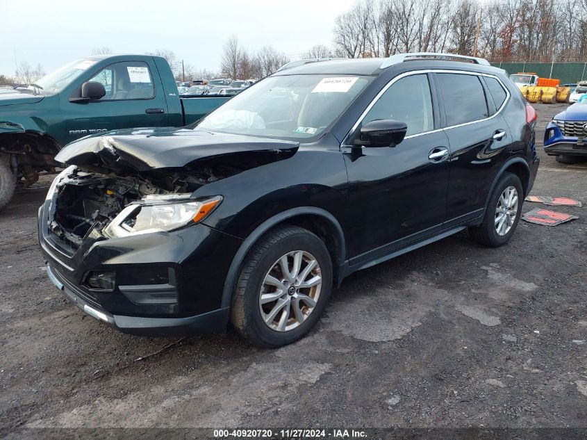 VIN JN8AT2MVXJW344175 2018 Nissan Rogue, SV no.2