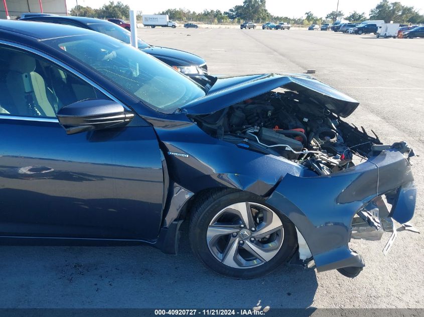 2019 HONDA INSIGHT VIN: 19XZE4F58KE032062