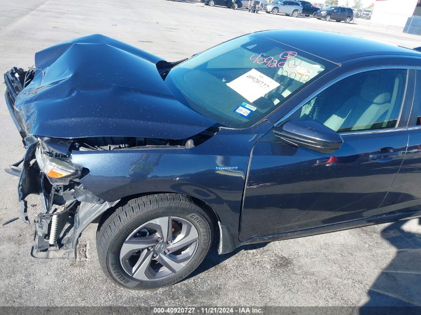 2019 HONDA INSIGHT VIN: 19XZE4F58KE032062