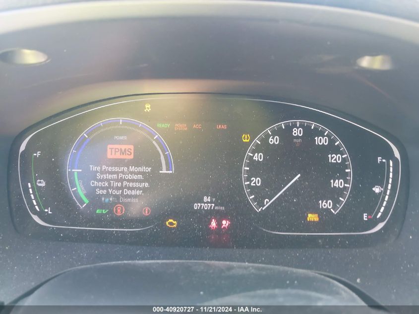 2019 HONDA INSIGHT VIN: 19XZE4F58KE032062