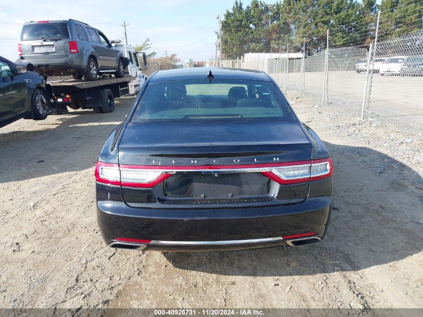 2018 Lincoln Continental Livery VIN: 1LN6L9HK1J5602515 Lot: 40920731