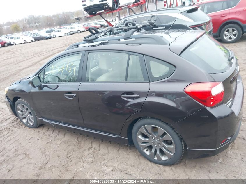 2013 Subaru Impreza 2.0I Sport Premium VIN: JF1GPAL61D2886247 Lot: 40920739