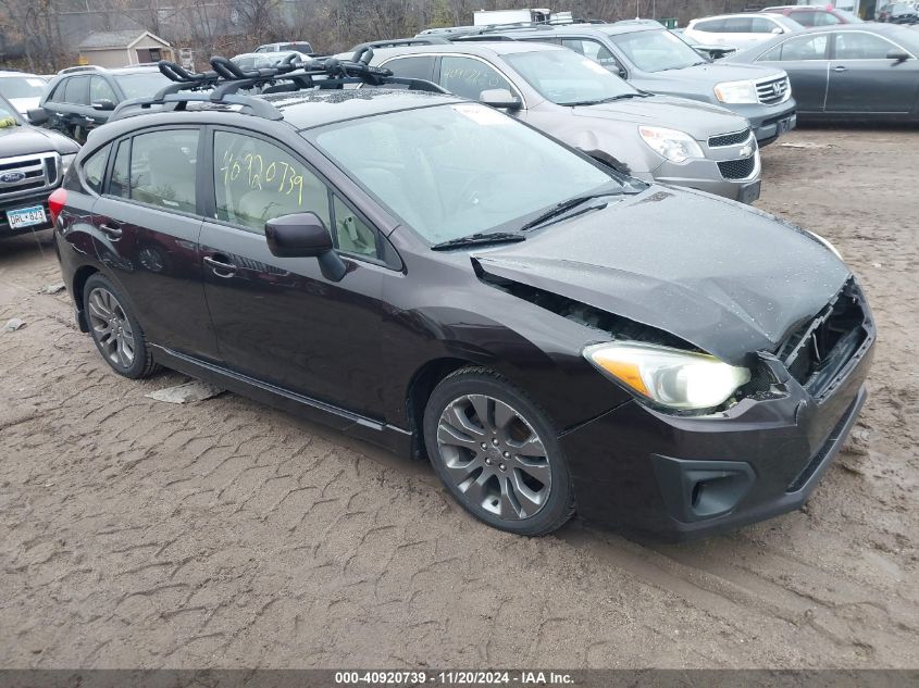 2013 Subaru Impreza, 2.0I Spo...