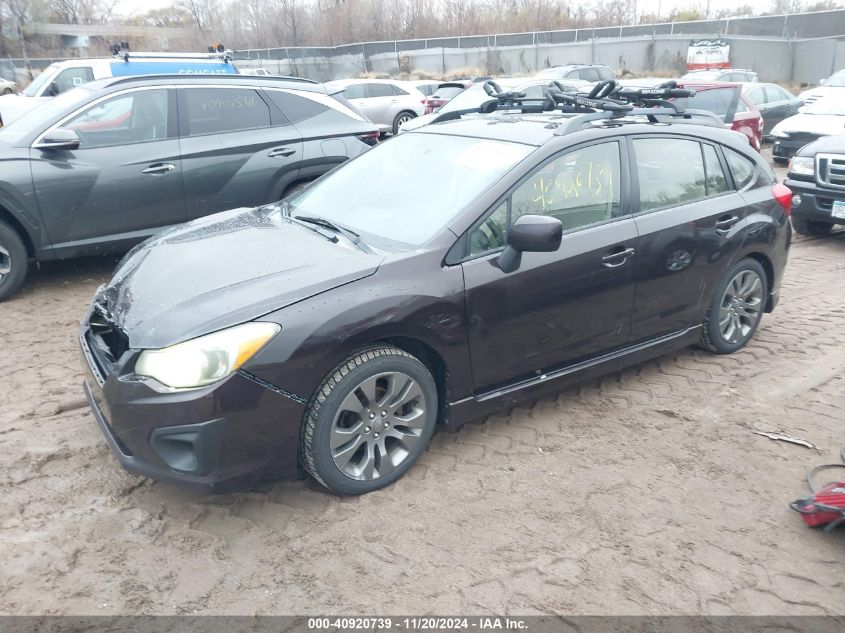 VIN JF1GPAL61D2886247 2013 Subaru Impreza, 2.0I Spo... no.2