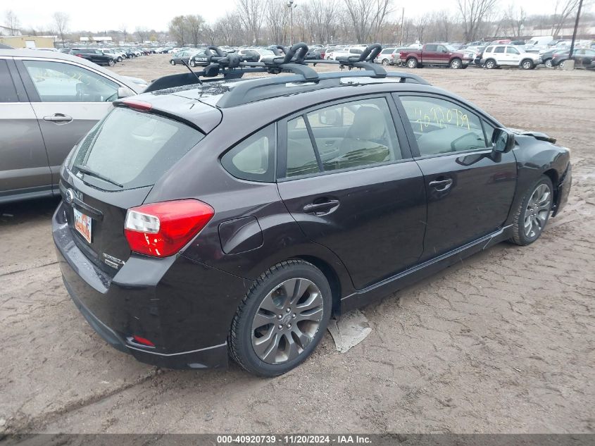 VIN JF1GPAL61D2886247 2013 Subaru Impreza, 2.0I Spo... no.4