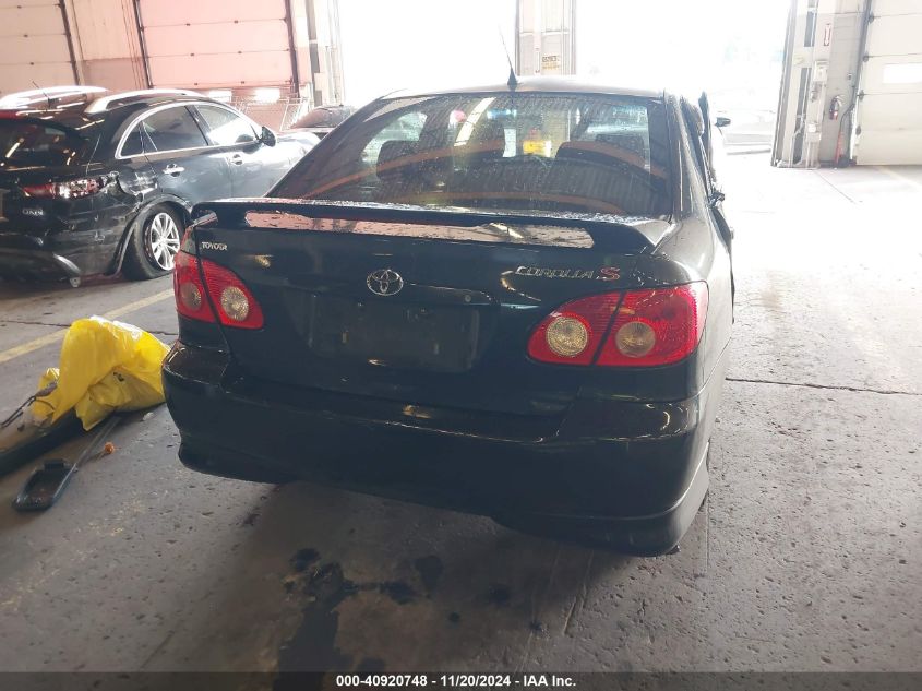 2005 Toyota Corolla S VIN: 1NXBR32E85Z438799 Lot: 40920748