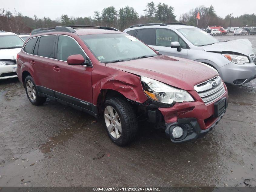 2013 Subaru Outback 2.5I Premium VIN: 4S4BRBCC4D3320793 Lot: 40920758