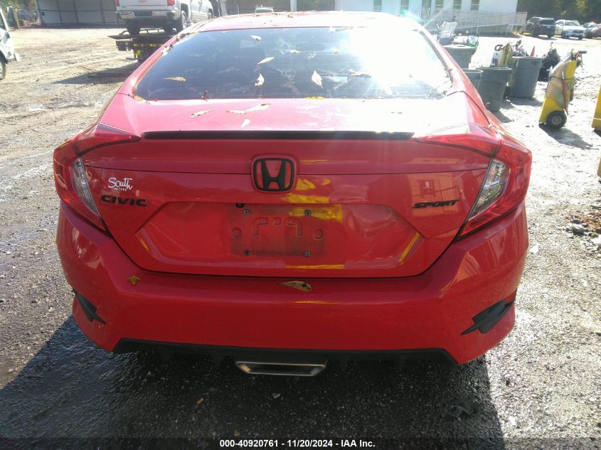 2019 Honda Civic Sport VIN: 2HGFC2F80KH560305 Lot: 40920761