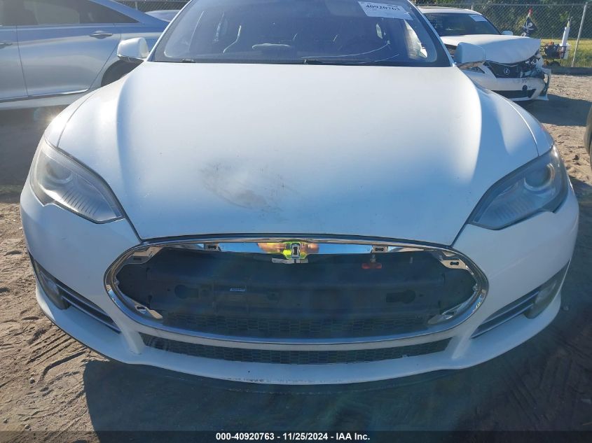 2013 Tesla Model S VIN: 5YJSA1CG6DFP08507 Lot: 40920763