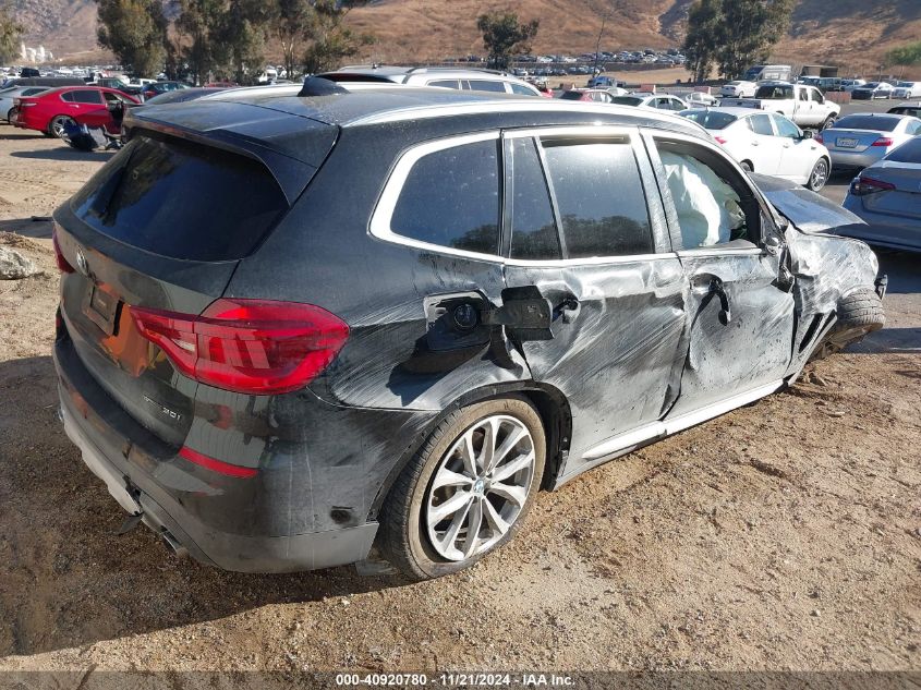 2019 BMW X3 Sdrive30I VIN: 5UXTR7C57KLE98817 Lot: 40920780