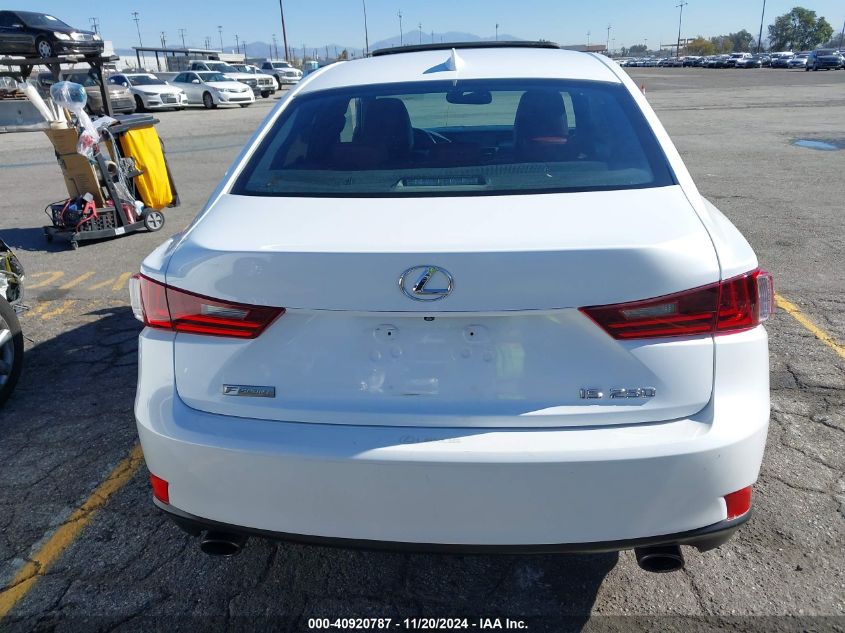 2015 Lexus Is 250 VIN: JTHBF1D22F5080114 Lot: 40920787