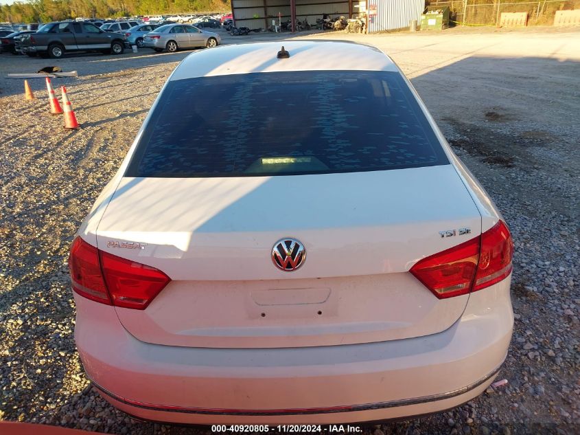 2015 Volkswagen Passat 1.8T Se VIN: 1VWBS7A37FC100217 Lot: 40920805