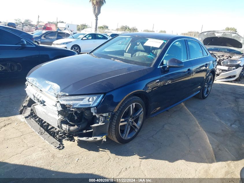 VIN WAULMAF41JA090608 2018 Audi A4, 2.0T Tech Ultra... no.2