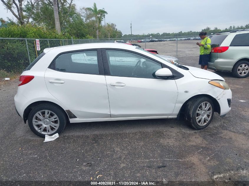 2012 Mazda Mazda2 Sport VIN: JM1DE1KY7C0143169 Lot: 40920831