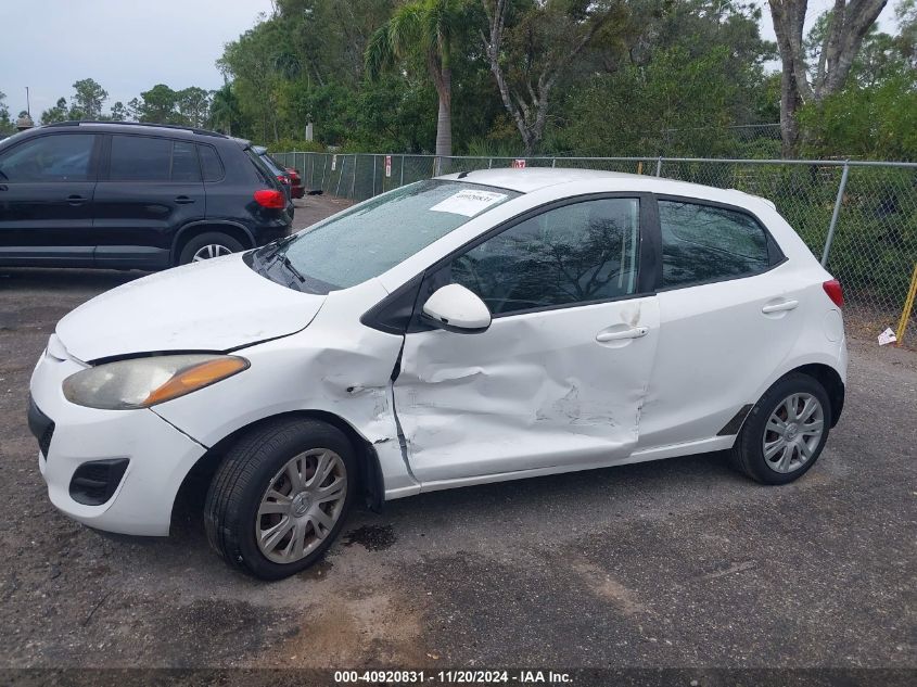 2012 Mazda Mazda2 Sport VIN: JM1DE1KY7C0143169 Lot: 40920831