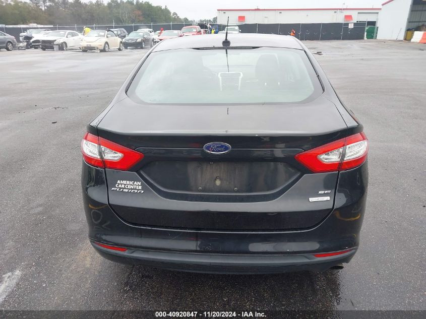 2015 Ford Fusion Se VIN: 3FA6P0HD2FR272545 Lot: 40920847