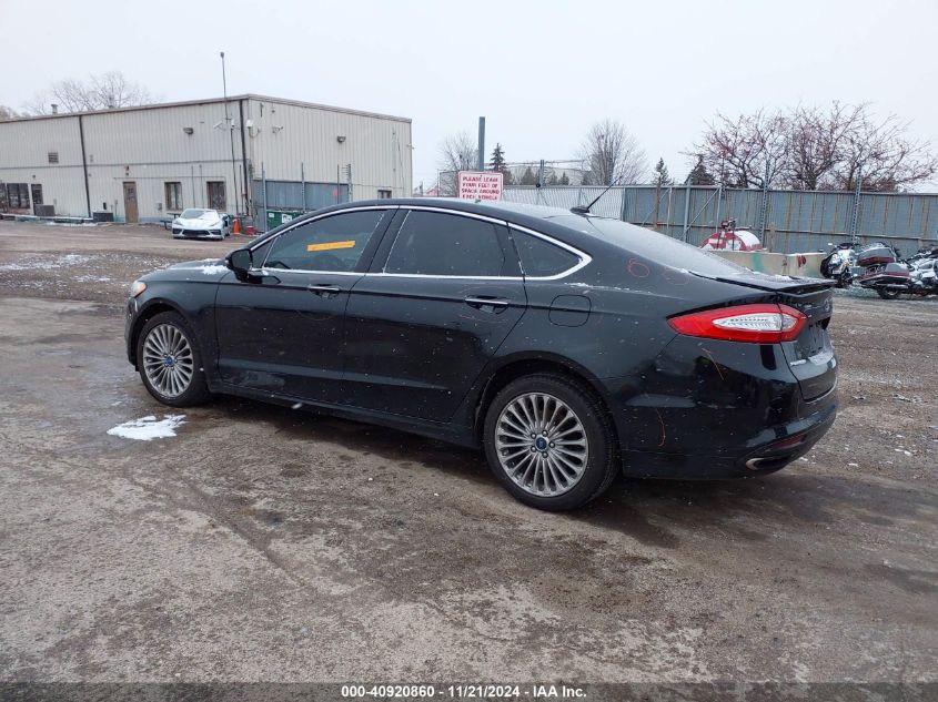 2016 FORD FUSION TITANIUM - 3FA6P0D97GR186408