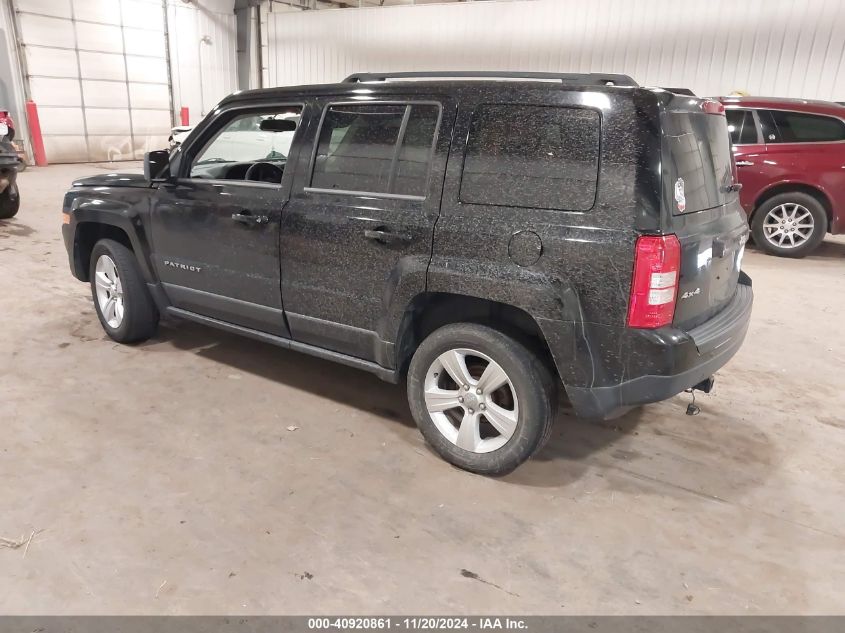 VIN 1C4NJRFB8ED651523 2014 JEEP PATRIOT no.3