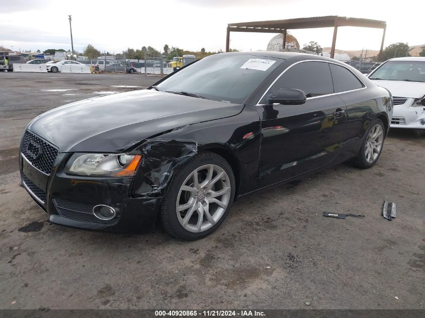 2012 Audi A5 2.0T Premium VIN: WAUCFAFRXCA004270 Lot: 40920865