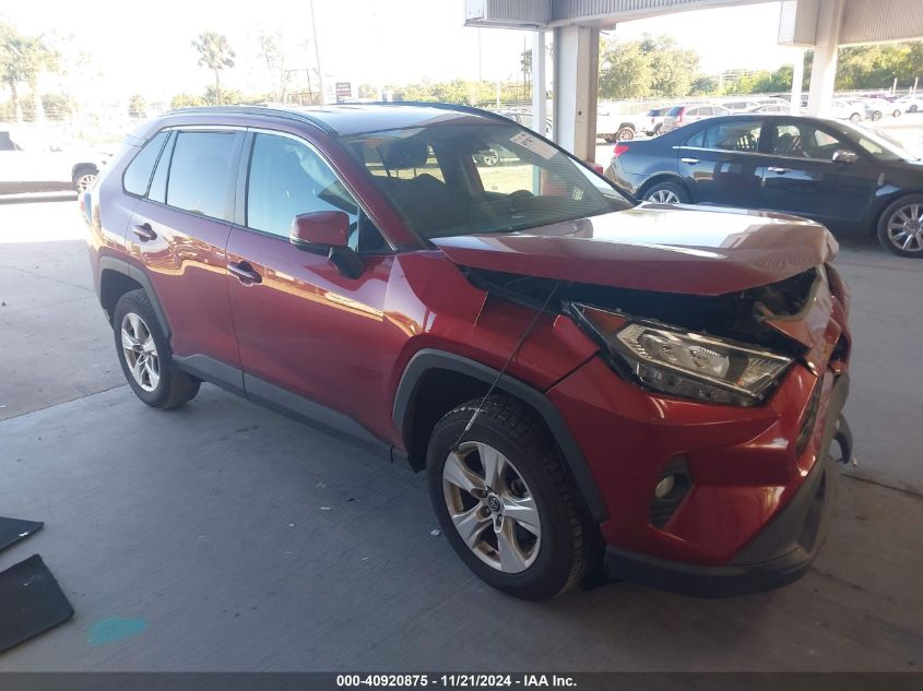 2020 Toyota Rav4 Xle VIN: 2T3W1RFV7LC077139 Lot: 40920875