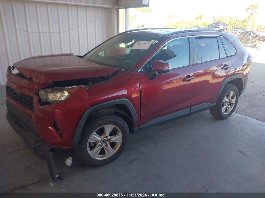 2020 Toyota Rav4 Xle VIN: 2T3W1RFV7LC077139 Lot: 40920875