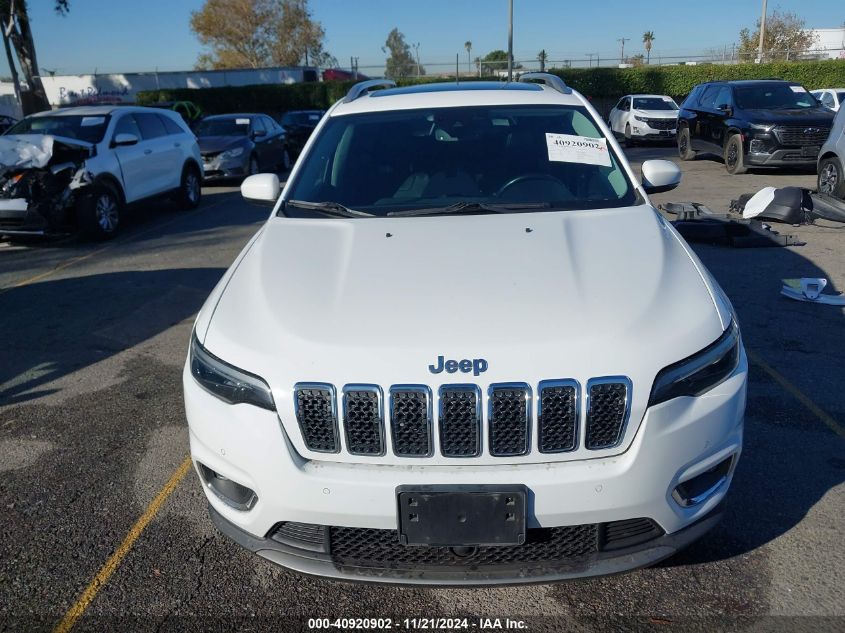 2020 Jeep Cherokee Limited Fwd VIN: 1C4PJLDB9LD624191 Lot: 40920902