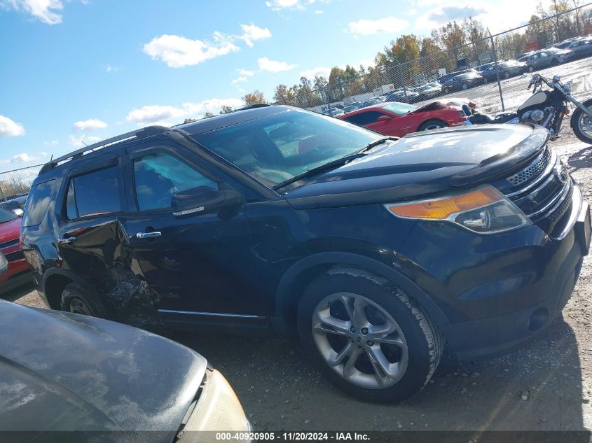 2013 Ford Explorer Limited VIN: 1FM5K8F87DGC21566 Lot: 40920905