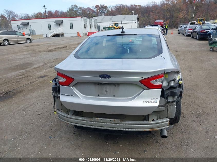 2016 Ford Fusion Hybrid Se VIN: 3FA6P0LU3GR127135 Lot: 40920908