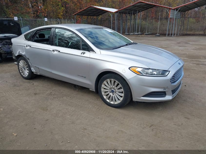 2016 Ford Fusion Hybrid Se VIN: 3FA6P0LU3GR127135 Lot: 40920908