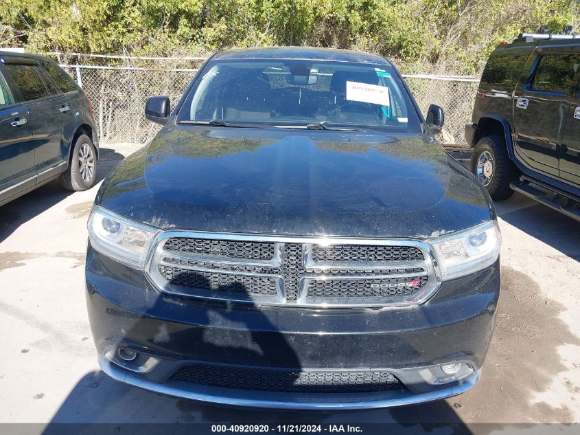 2018 Dodge Durango Sxt VIN: 1C4RDHAG0JC451760 Lot: 40920920