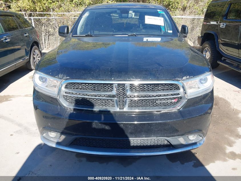 2018 Dodge Durango Sxt VIN: 1C4RDHAG0JC451760 Lot: 40920920