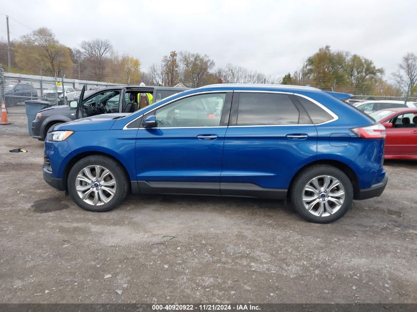 2020 Ford Edge Titanium VIN: 2FMPK4K99LBA61504 Lot: 40920922